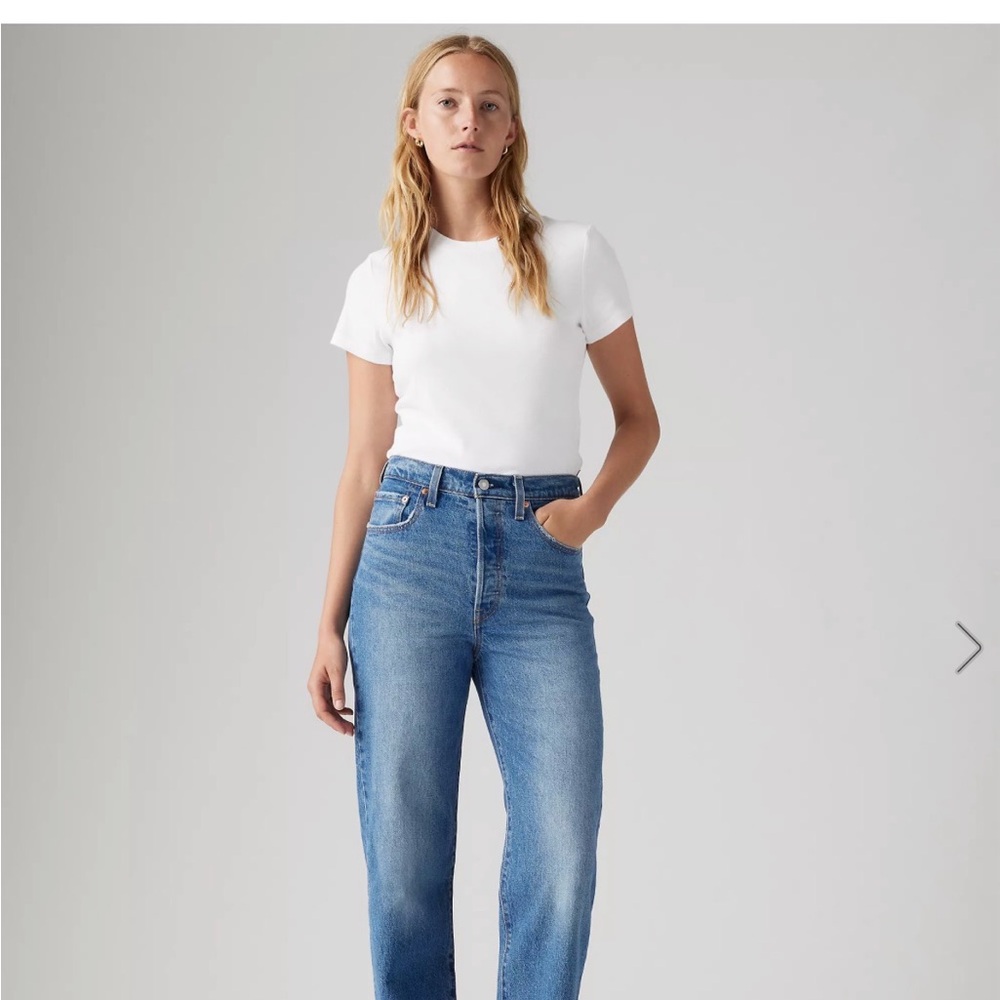 Levi’s High-Rise Straight Ankle Women’s Jeans